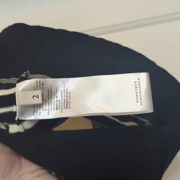 NWT Dorothee Schumacher Sleeveless Knit Top XS/2 - Picture 6 of 7